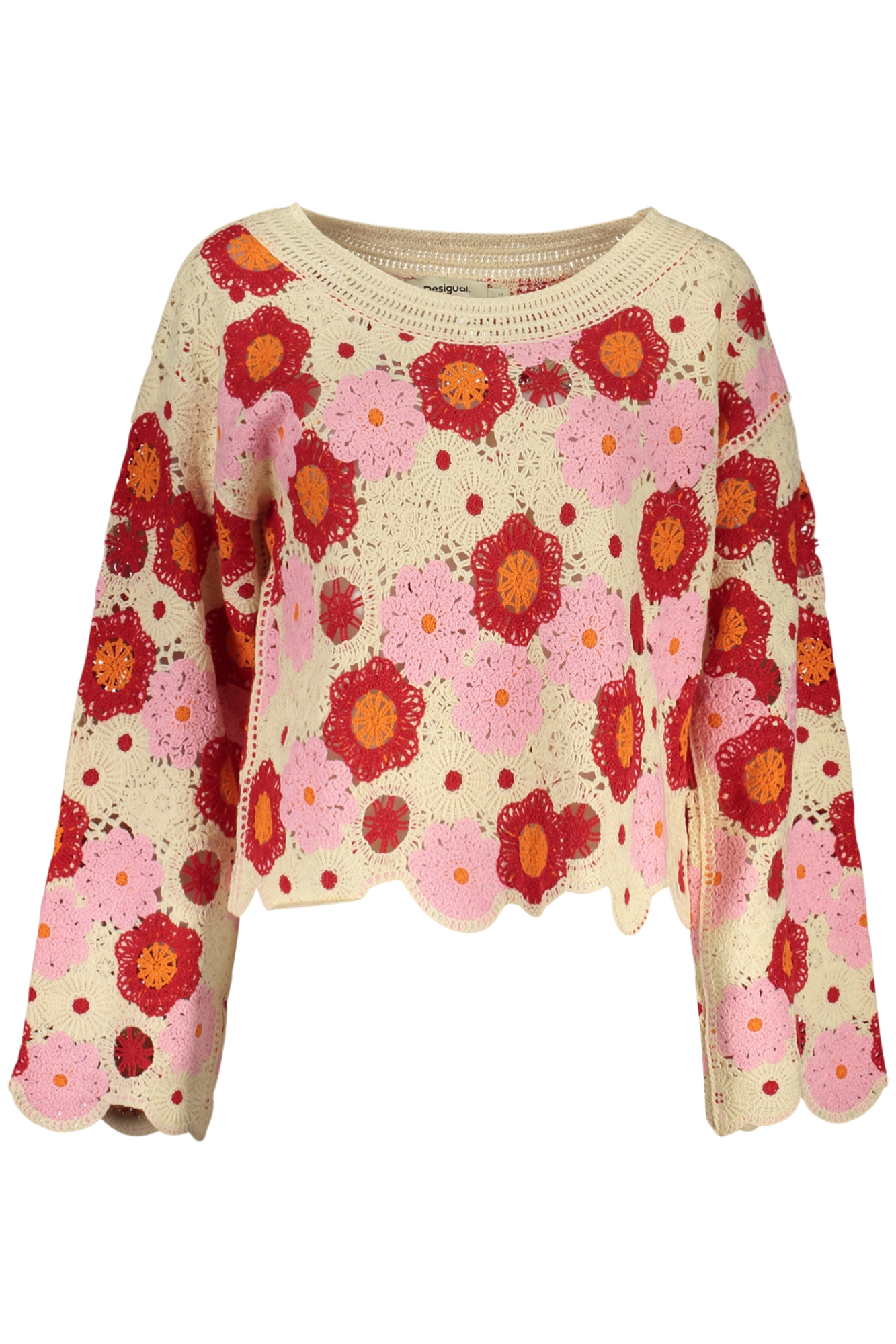 DESIGUAL MAGLIA DONNA - Beige