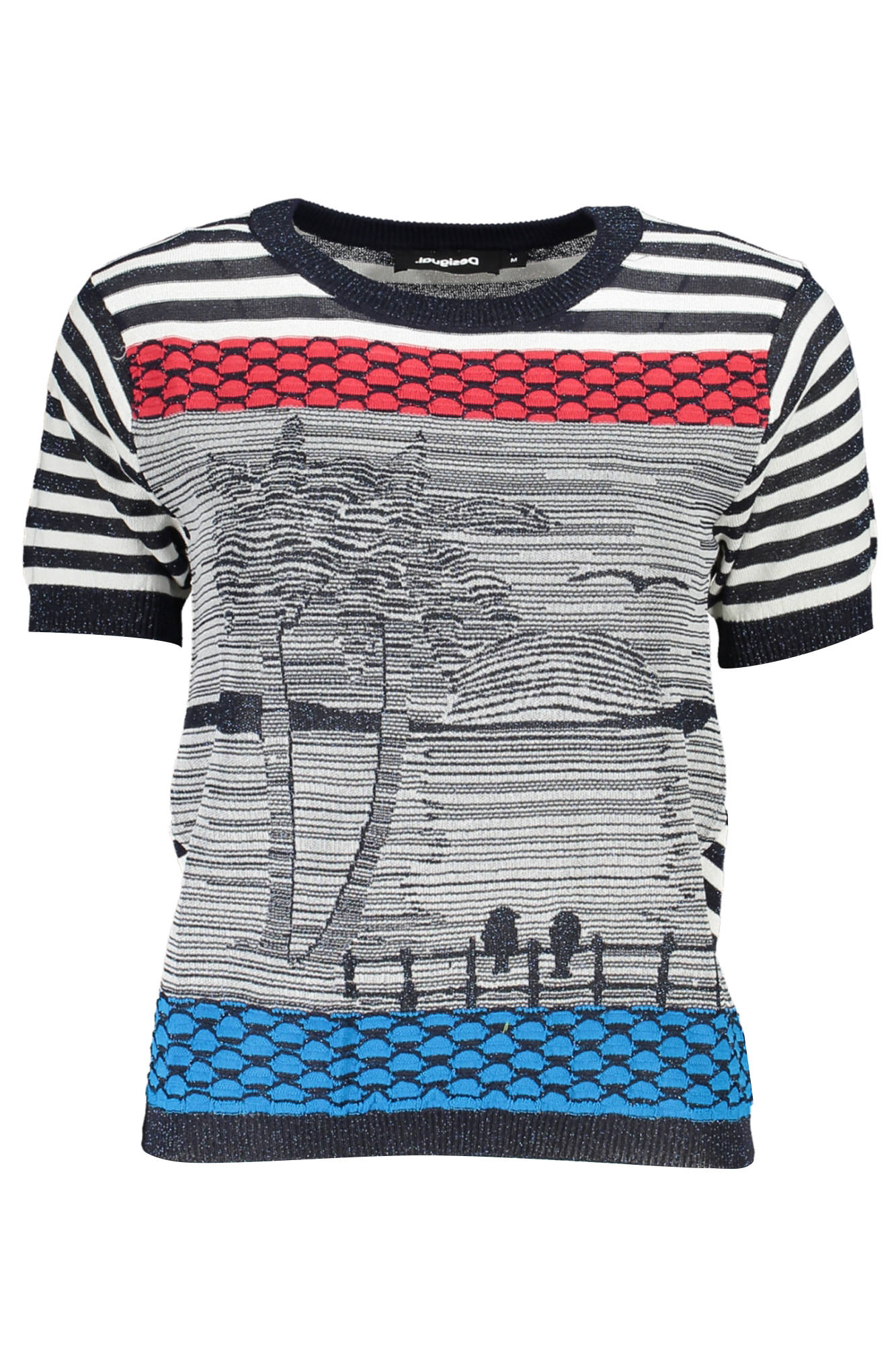 DESIGUAL MAGLIA DONNA - Blu