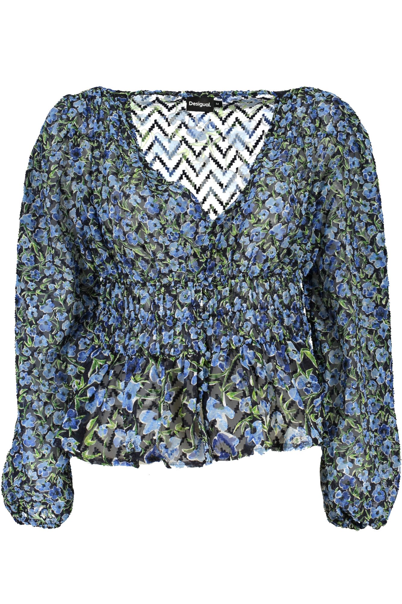DESIGUAL MAGLIA DONNA - Blu