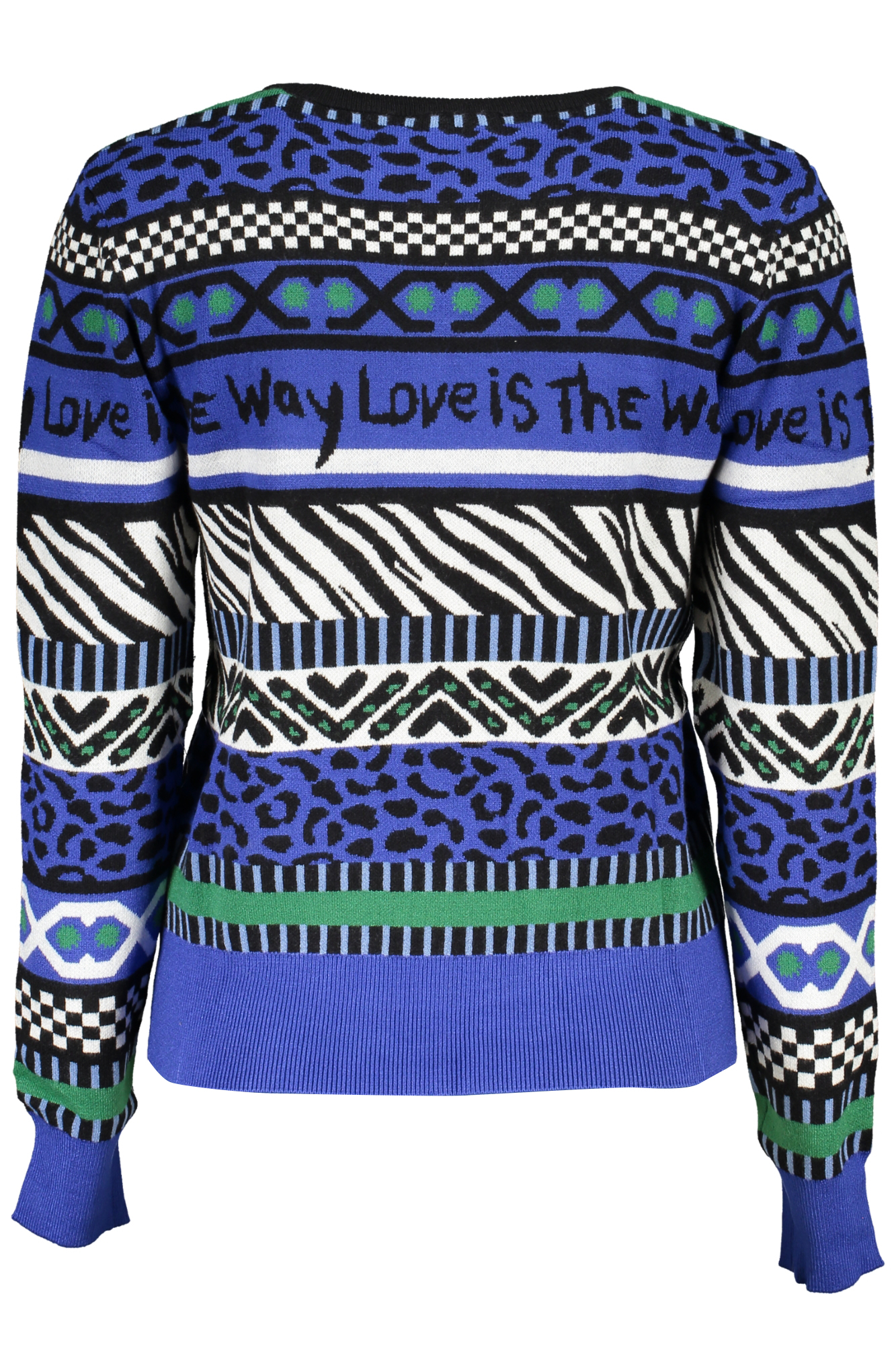 DESIGUAL MAGLIA DONNA - Blu - immagine 2