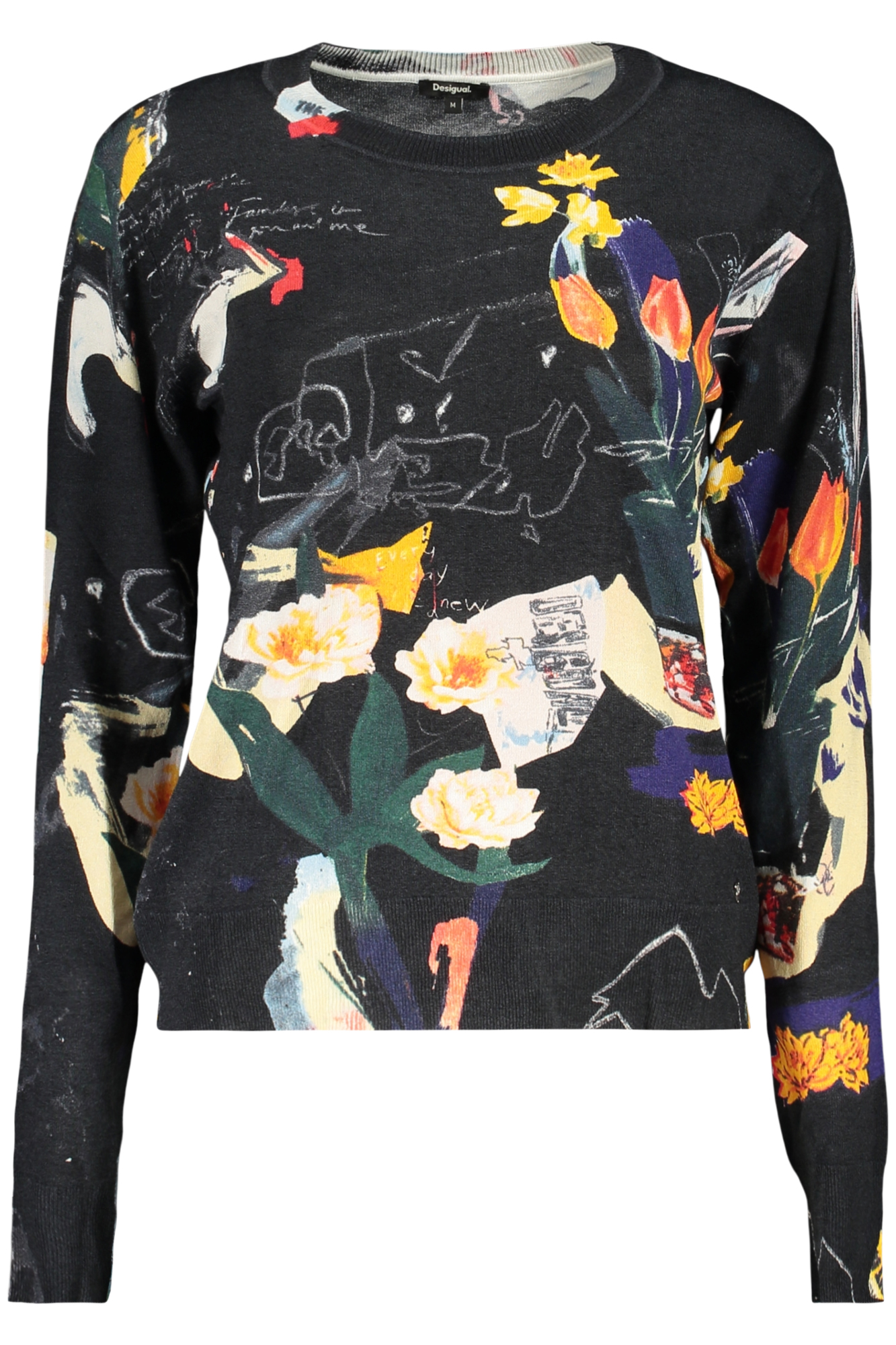 DESIGUAL MAGLIA DONNA - Nero