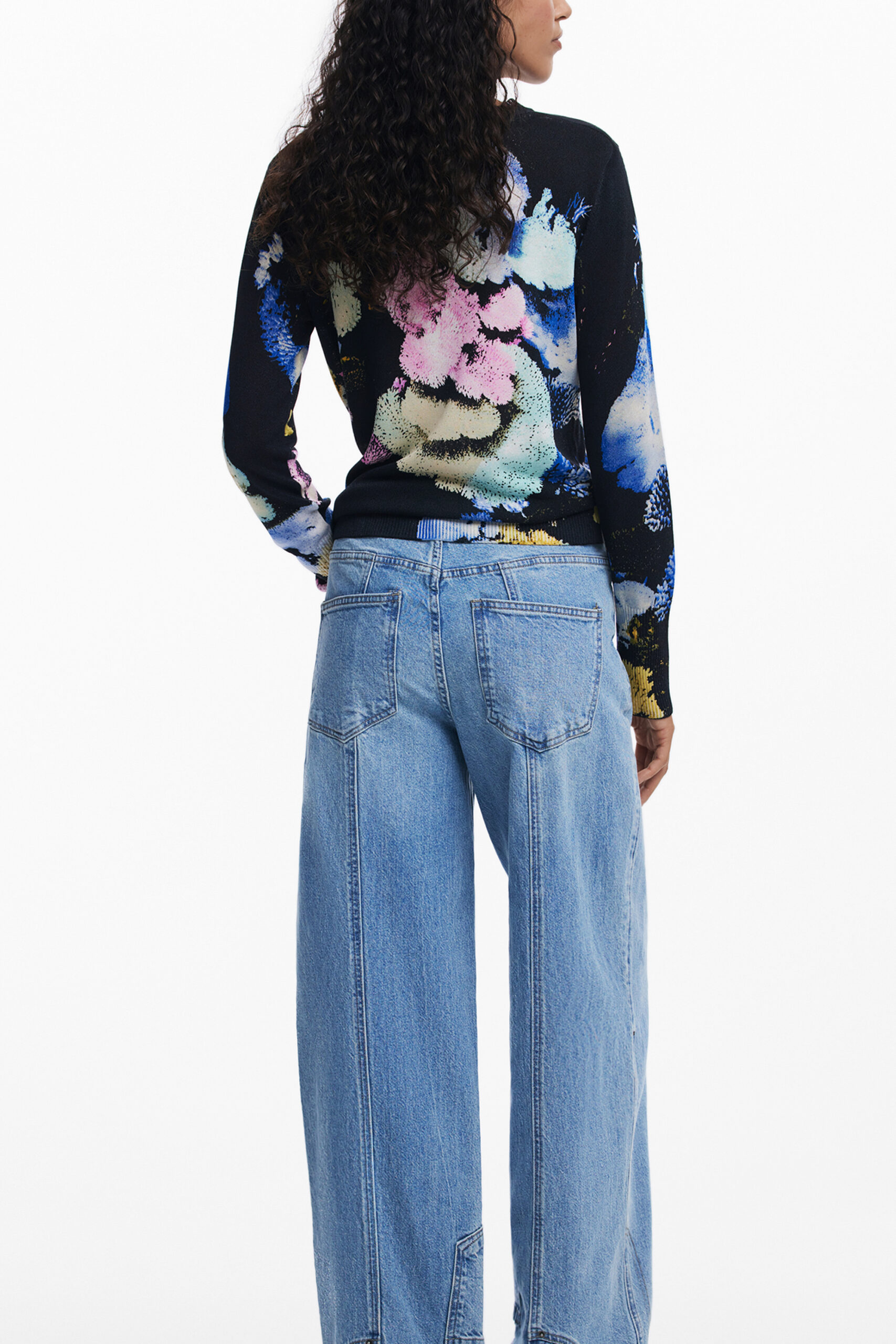 DESIGUAL MAGLIA DONNA - Nero - immagine 2