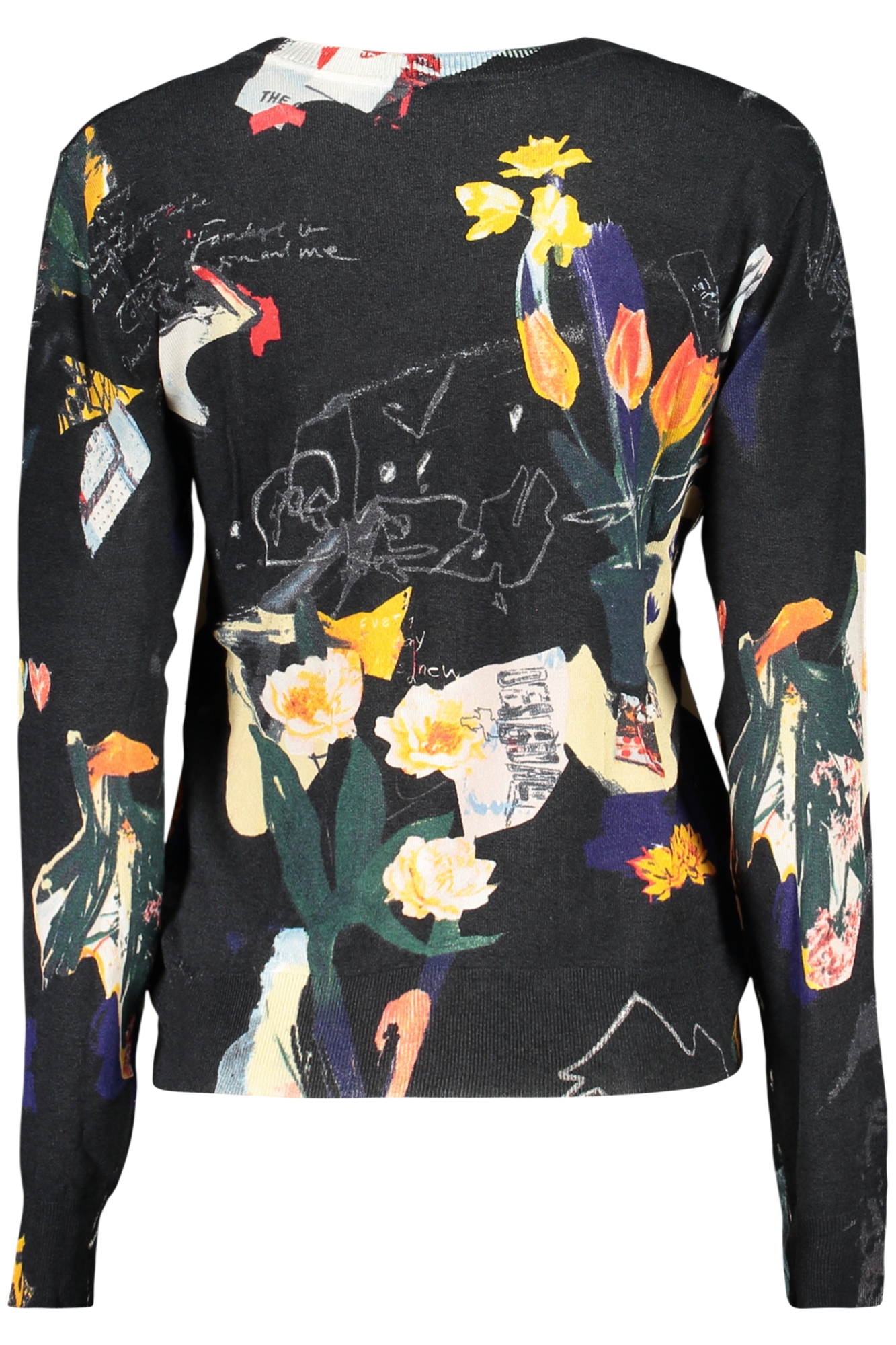 DESIGUAL MAGLIA DONNA - Nero - immagine 2