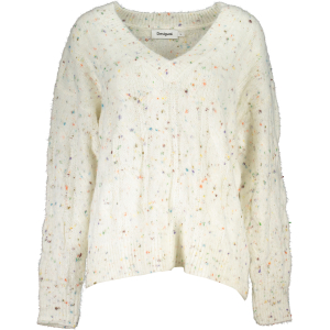 DESIGUAL MAGLIONE DONNA - Bianco