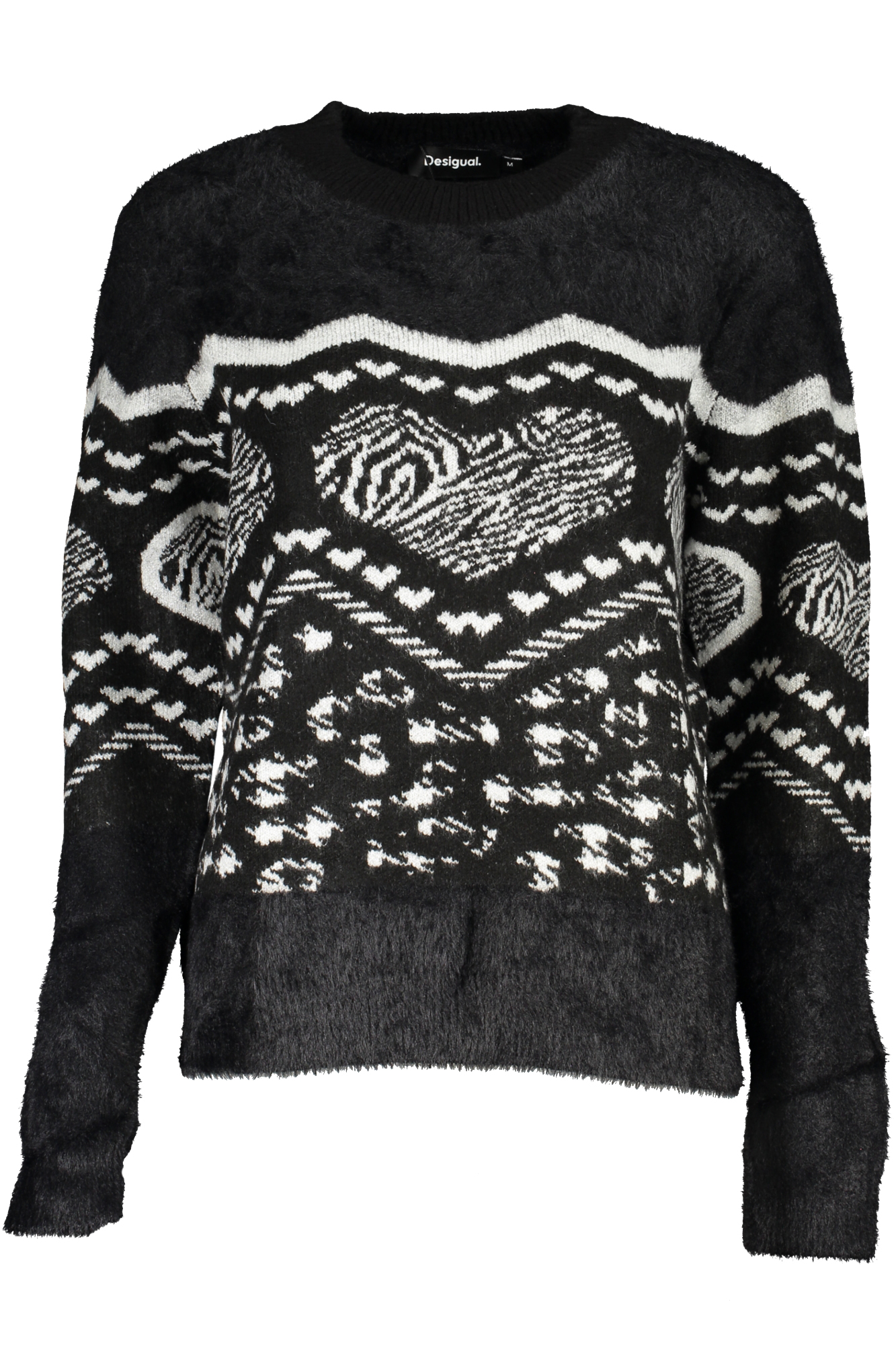 DESIGUAL MAGLIONE DONNA - Nero