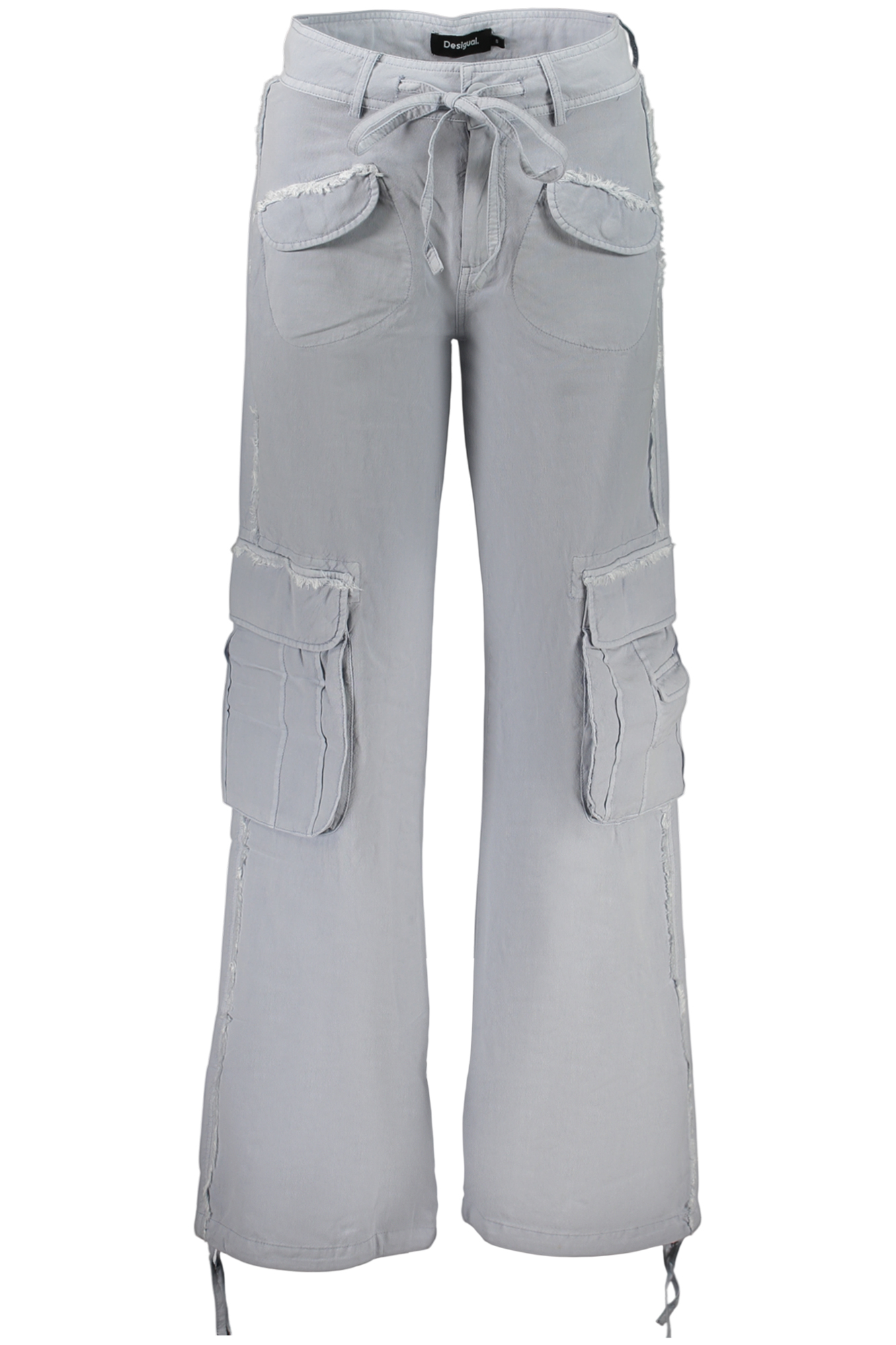 DESIGUAL PANTALONE DONNA - Azzurro