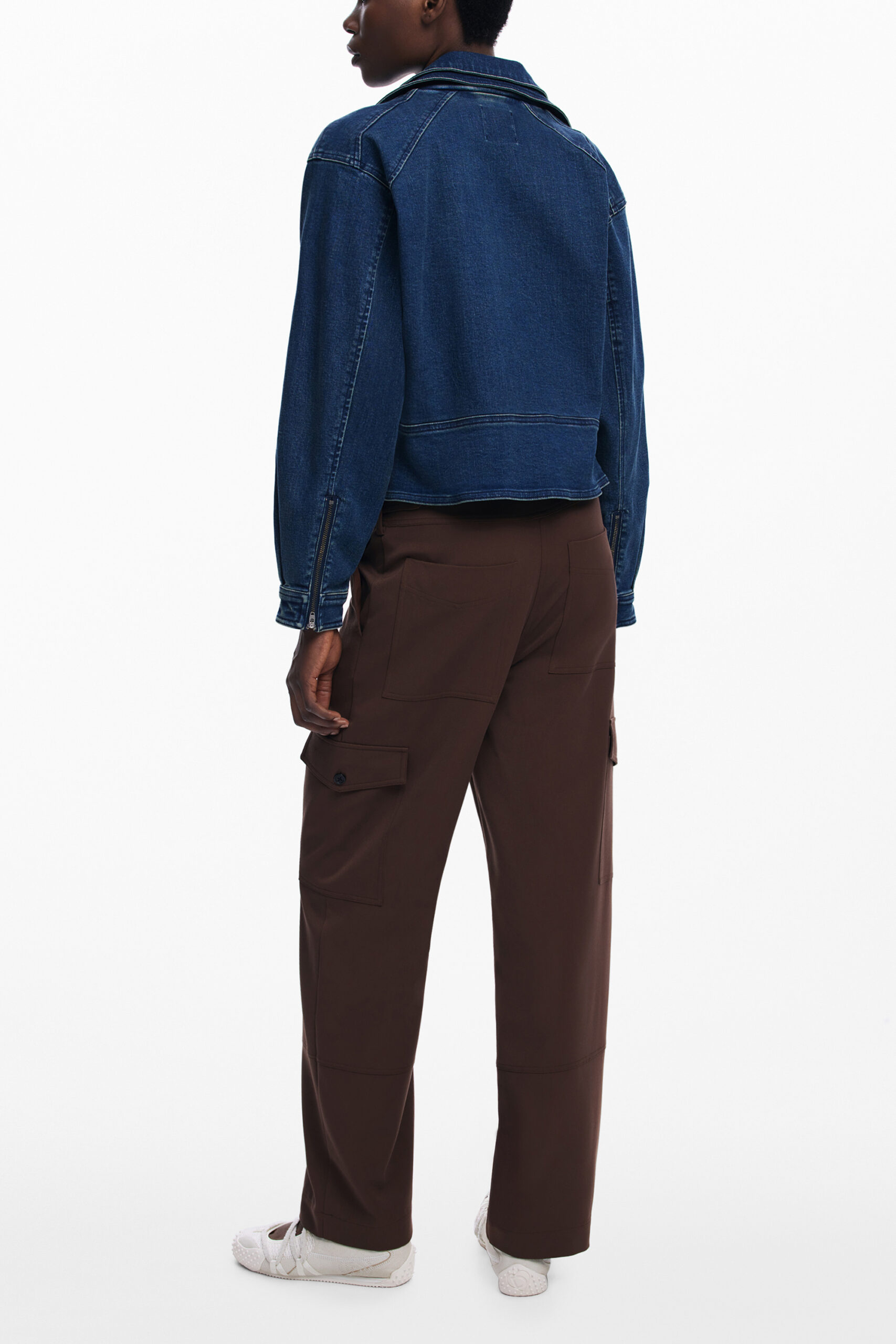 DESIGUAL PANTALONE DONNA - Marrone - immagine 2