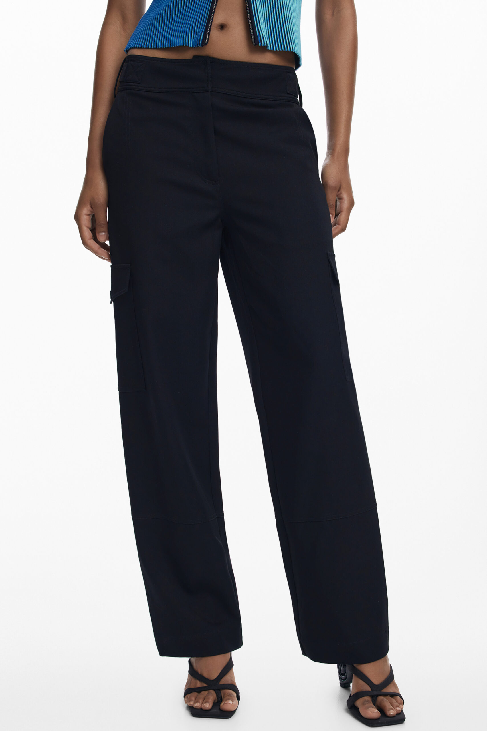 DESIGUAL PANTALONE DONNA - Nero