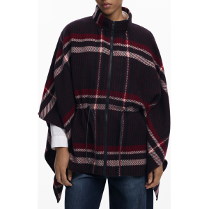 DESIGUAL PONCHO DONNA - Nero