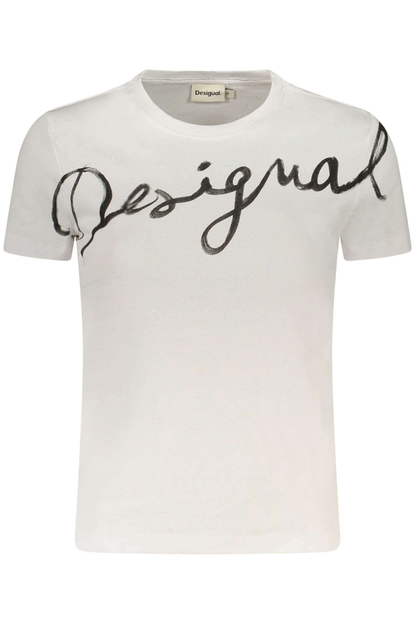 DESIGUAL T-SHIRT MANICHE CORTE DONNA - Bianco
