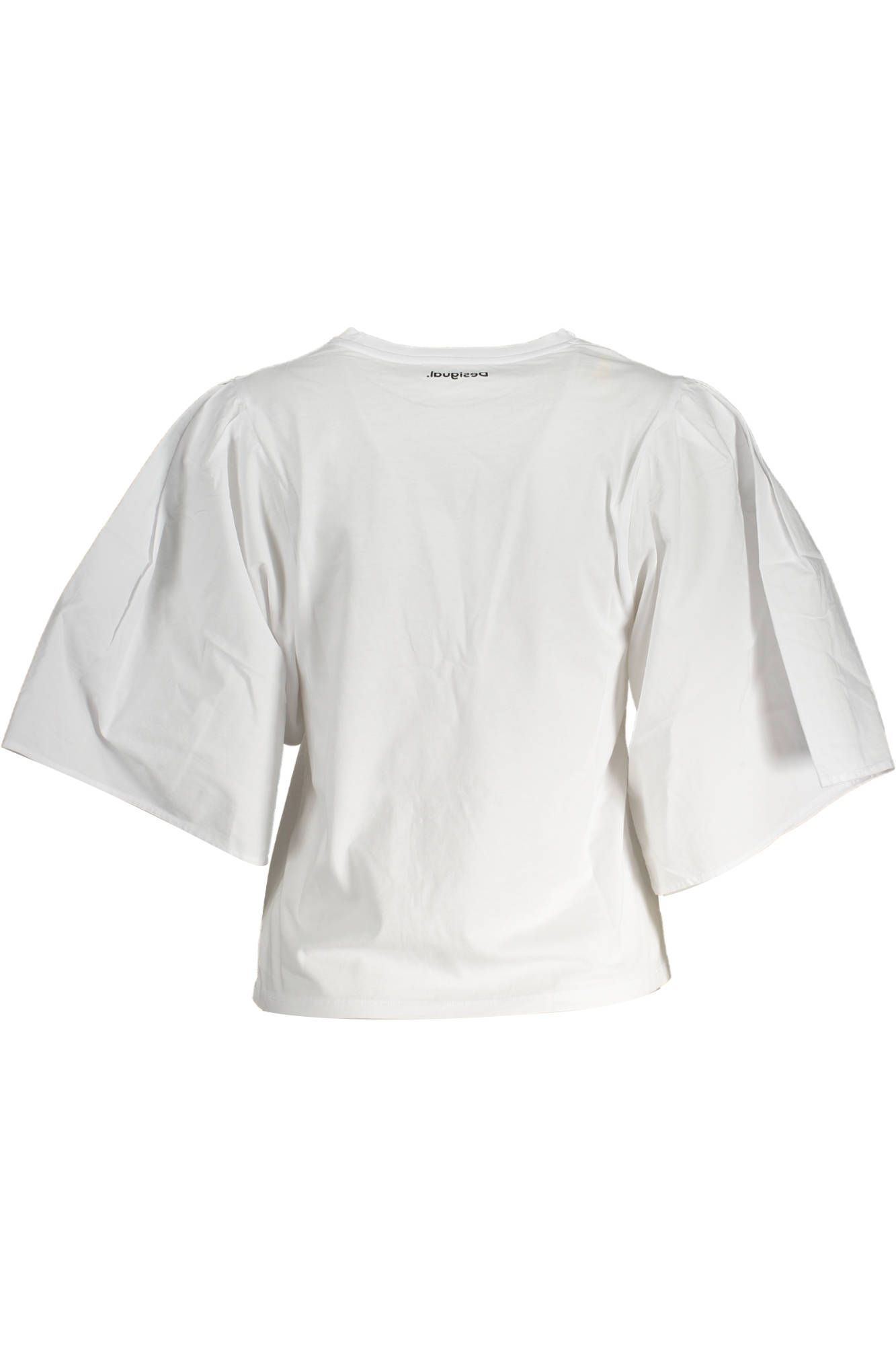 DESIGUAL T-SHIRT MANICHE CORTE DONNA - Bianco - immagine 2