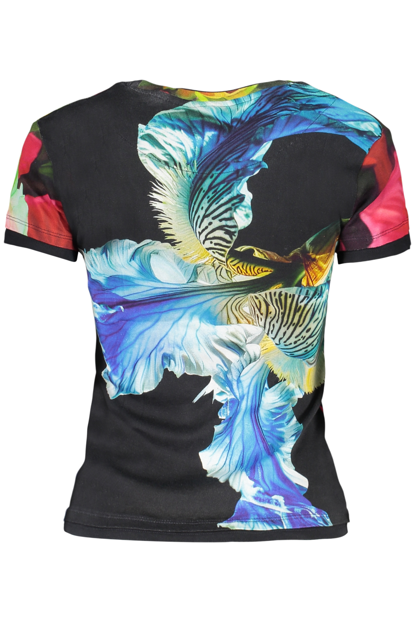 DESIGUAL T-SHIRT MANICHE CORTE DONNA - Nero - immagine 3