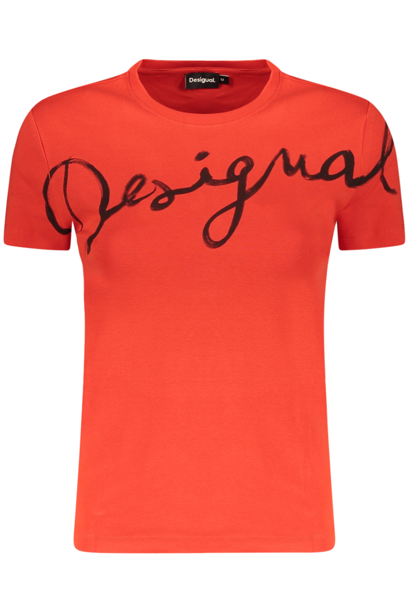 DESIGUAL T-SHIRT MANICHE CORTE DONNA - Rosso