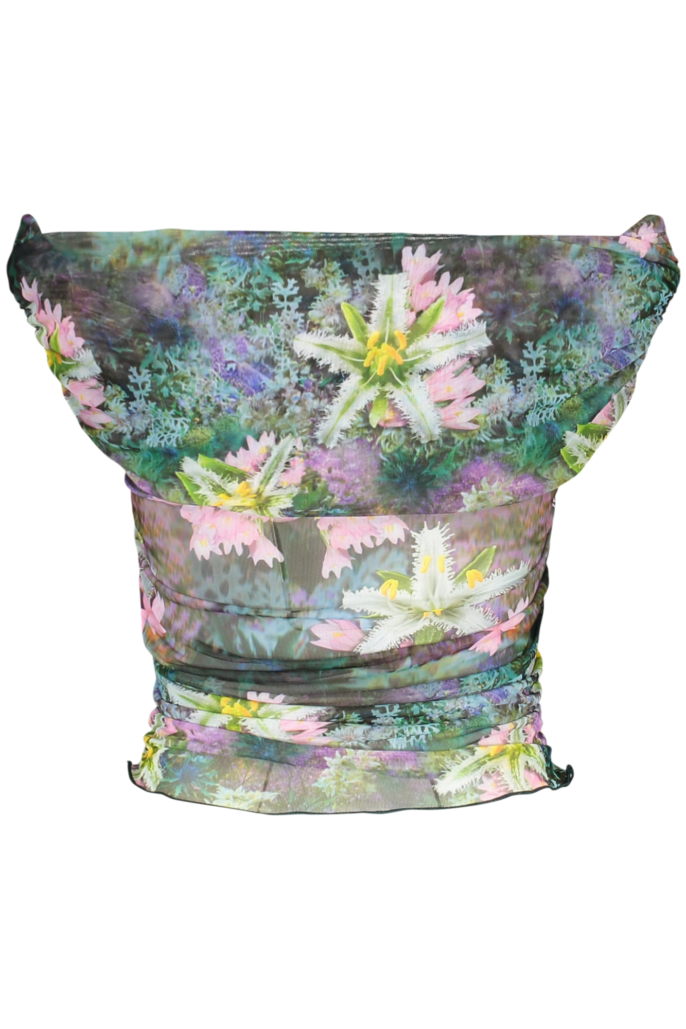 DESIGUAL T-SHIRT MANICHE CORTE DONNA - Verde - immagine 3