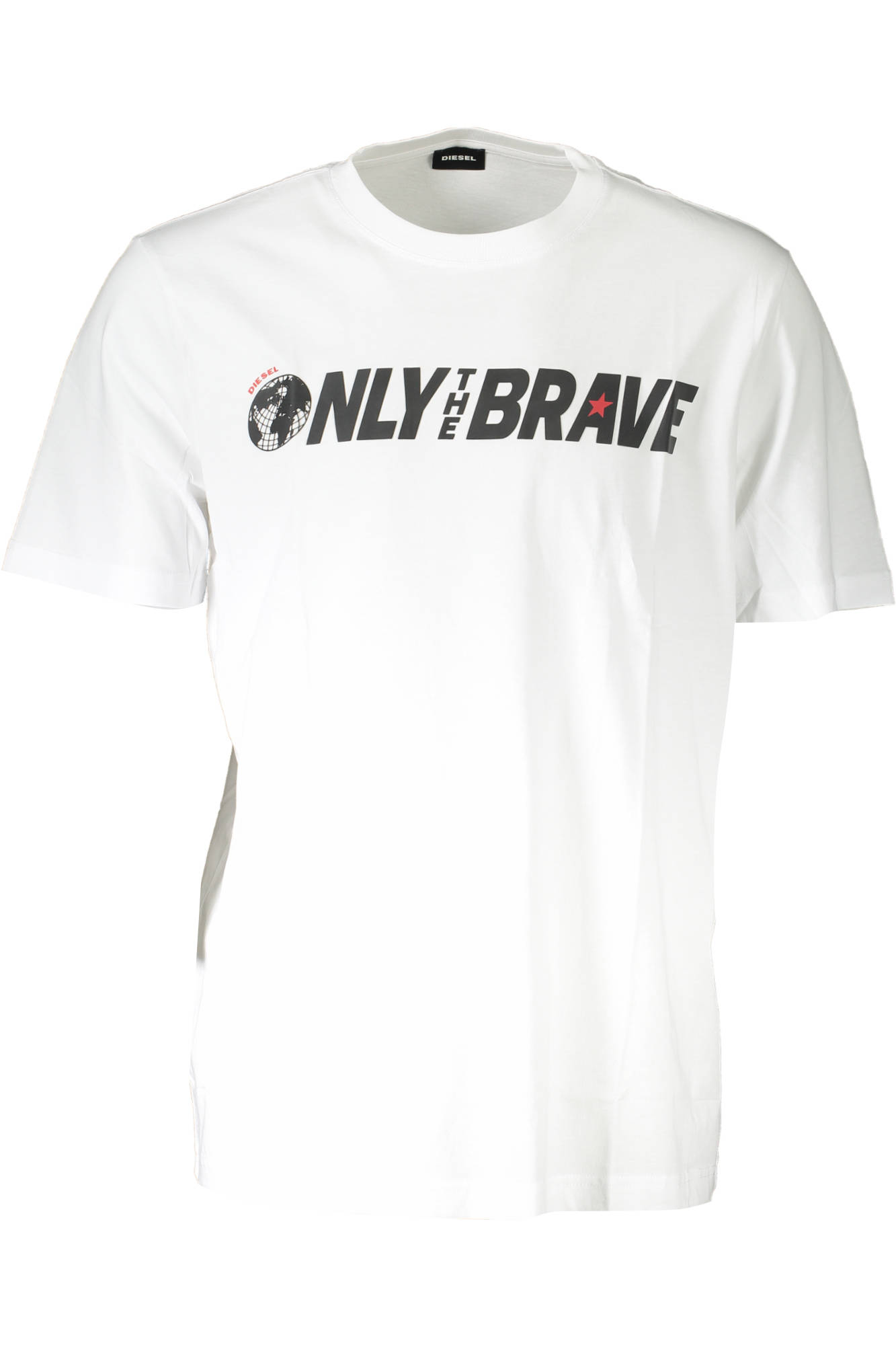 DIESEL T-SHIRT MANICHE CORTE UOMO - Bianco