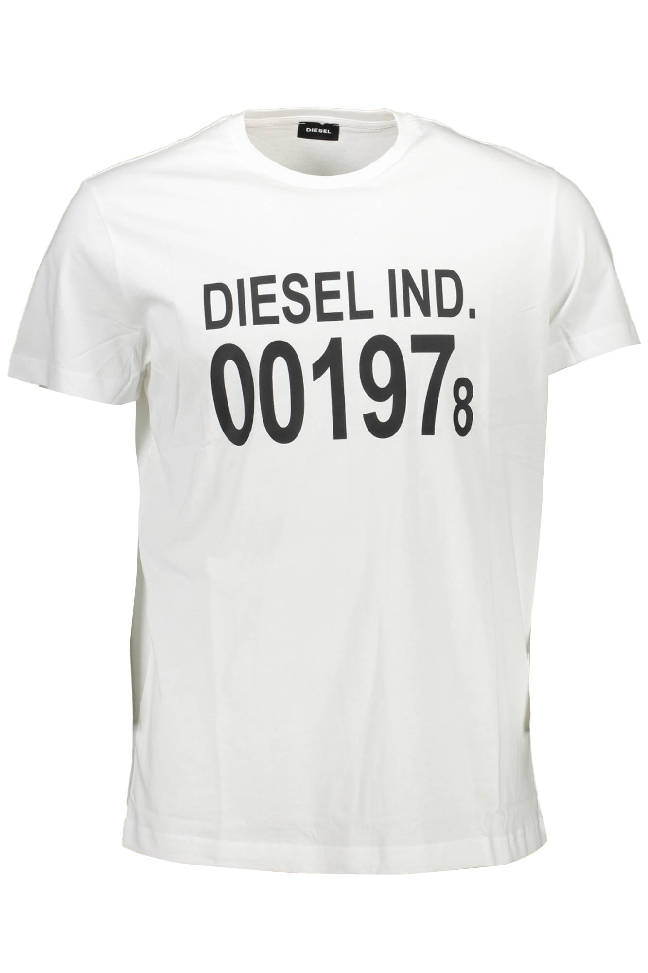 DIESEL T-SHIRT MANICHE CORTE UOMO - Bianco