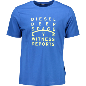 DIESEL T-SHIRT MANICHE CORTE UOMO - Blu