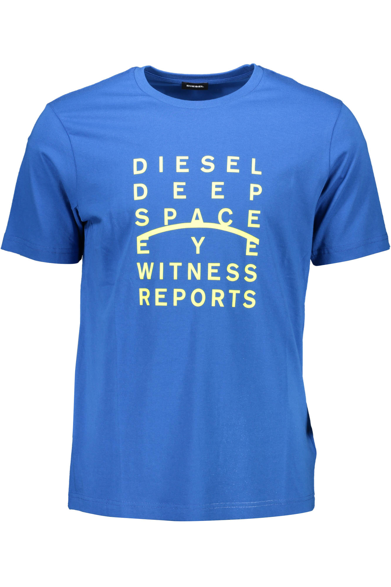 DIESEL T-SHIRT MANICHE CORTE UOMO - Blu