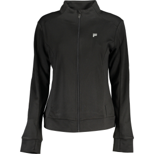 FILA FELPA CON ZIP DONNA - Nero