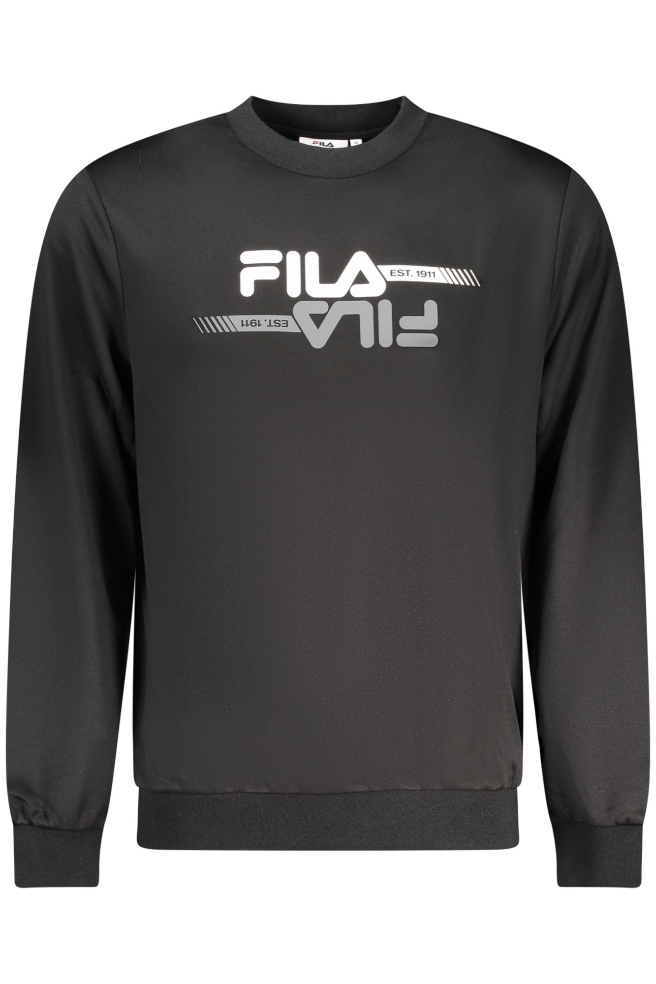 FILA FELPA SENZA ZIP UOMO - Nero