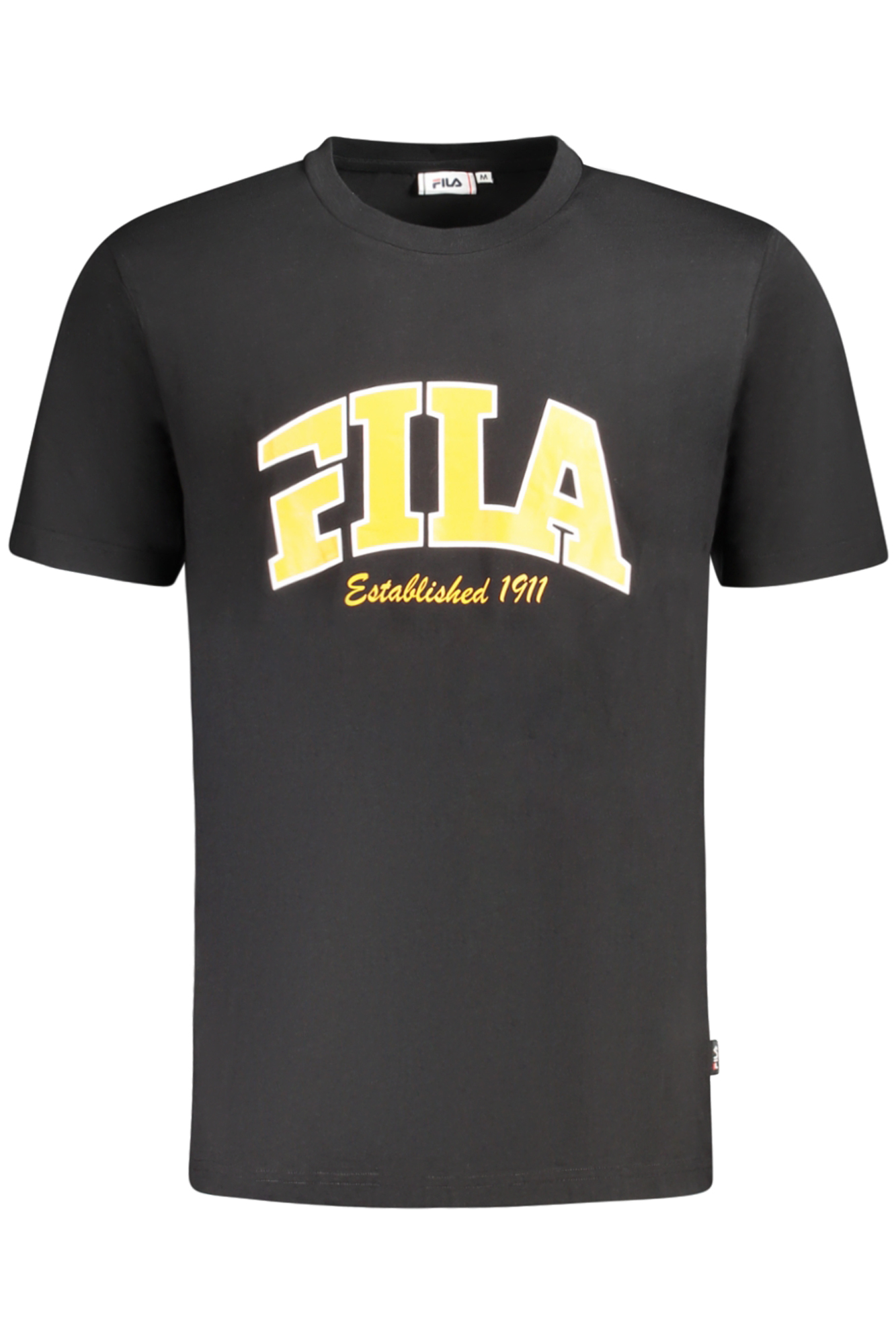 FILA T-SHIRT MANICHE CORTE UOMO - Nero