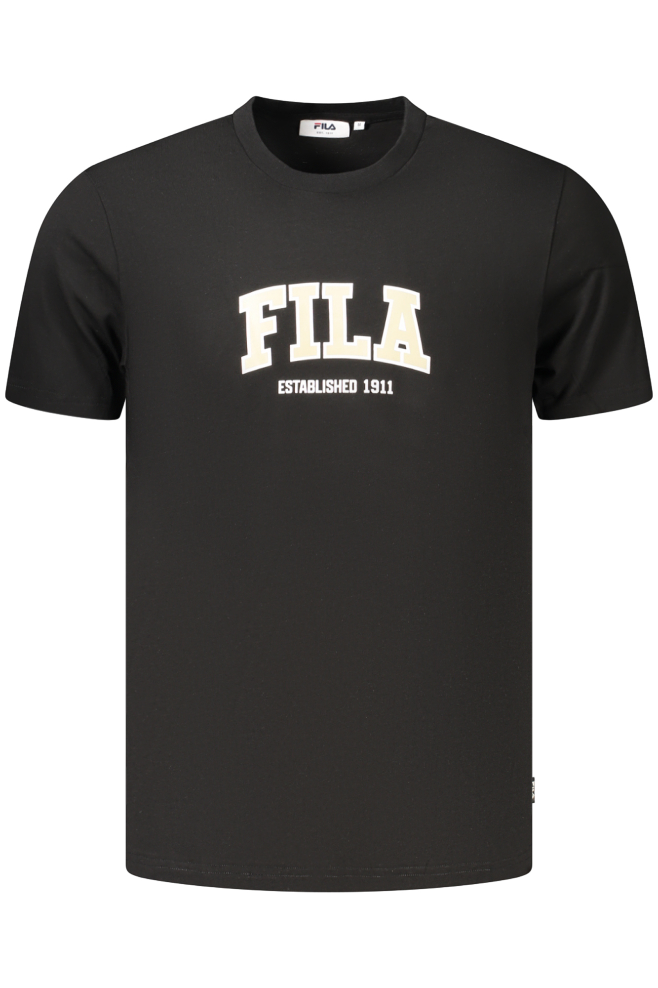 FILA T-SHIRT MANICHE CORTE UOMO - Nero