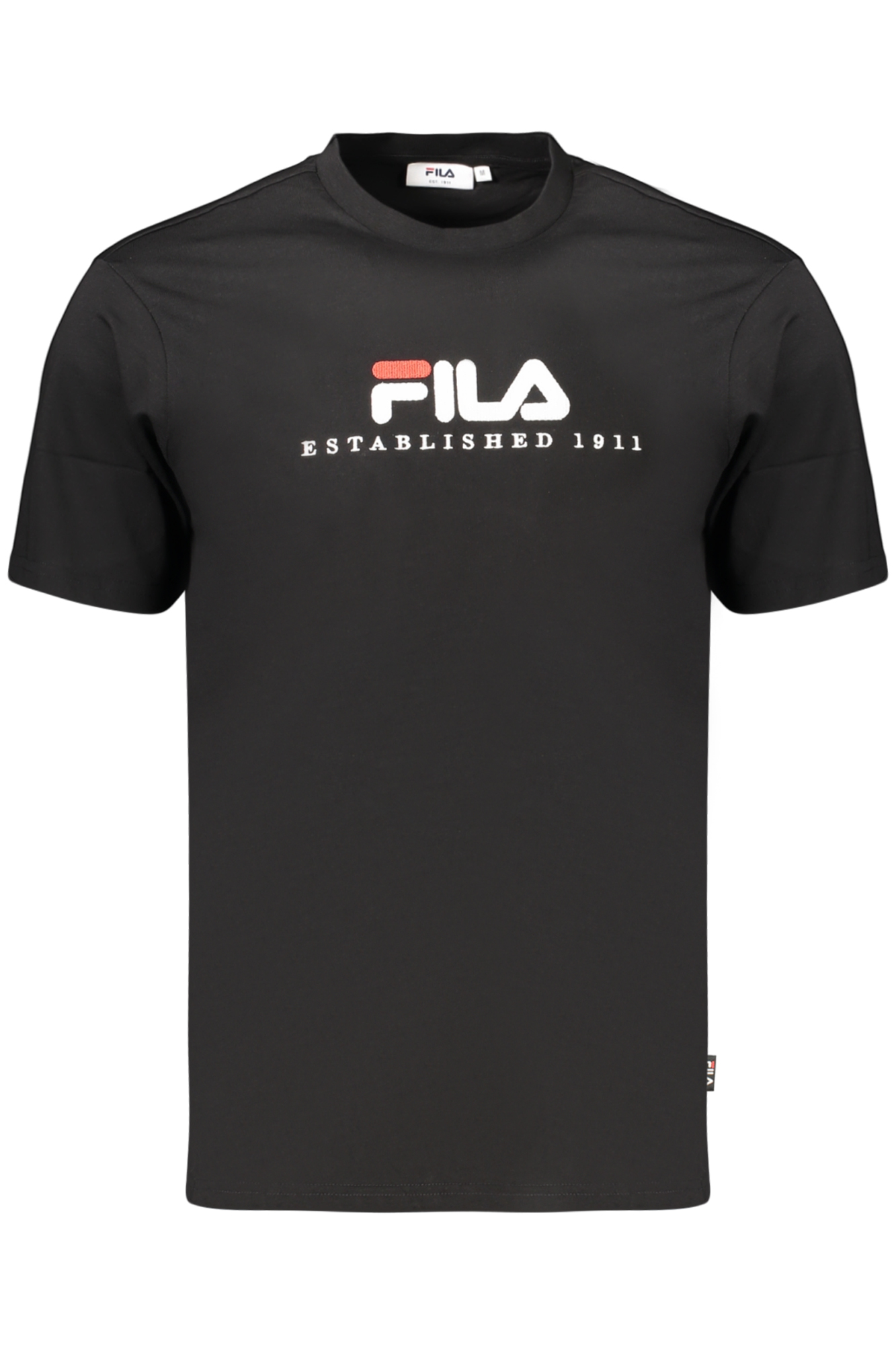 FILA T-SHIRT MANICHE CORTE UOMO - Nero