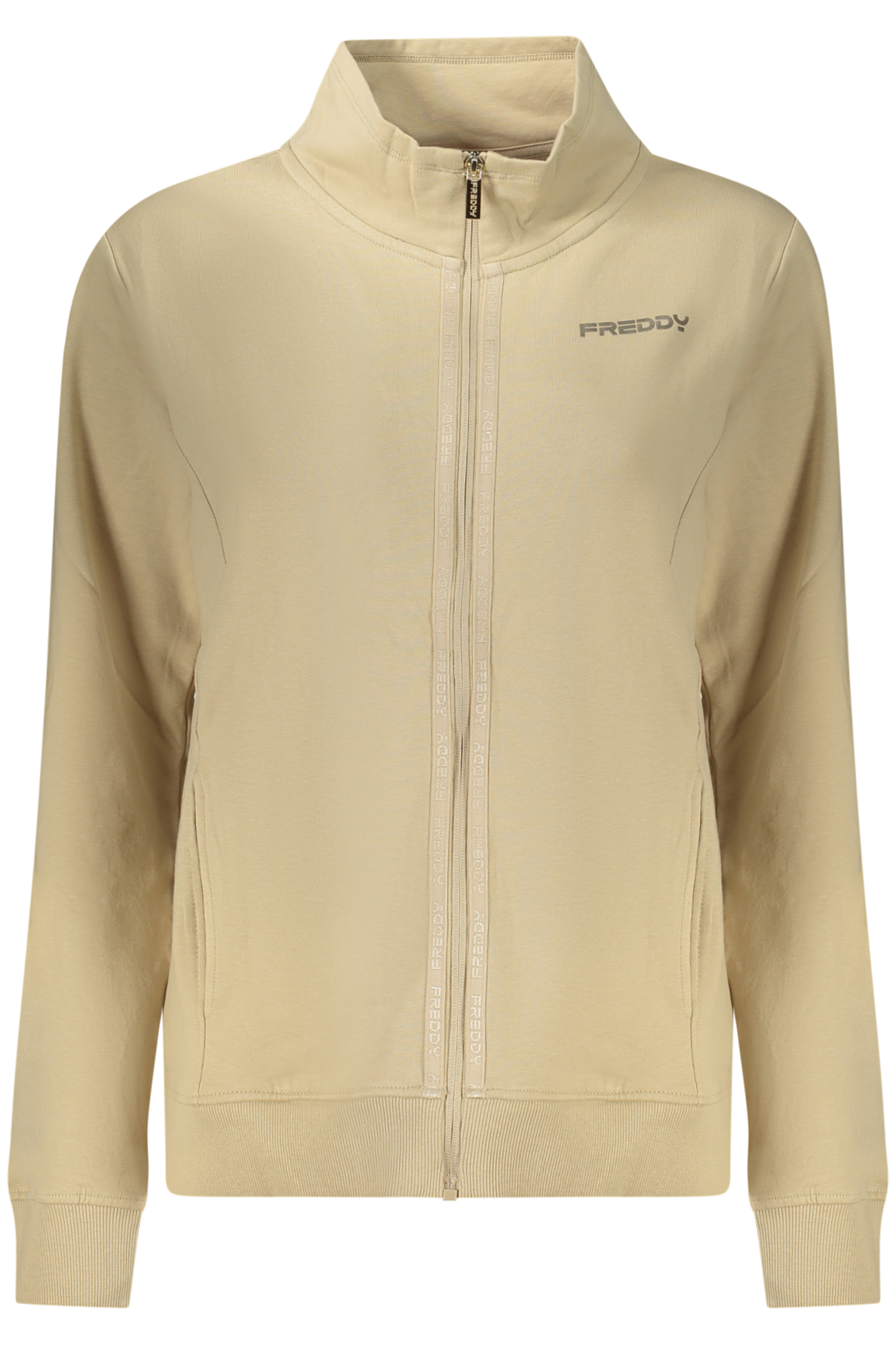 FREDDY FELPA CON ZIP DONNA - Beige
