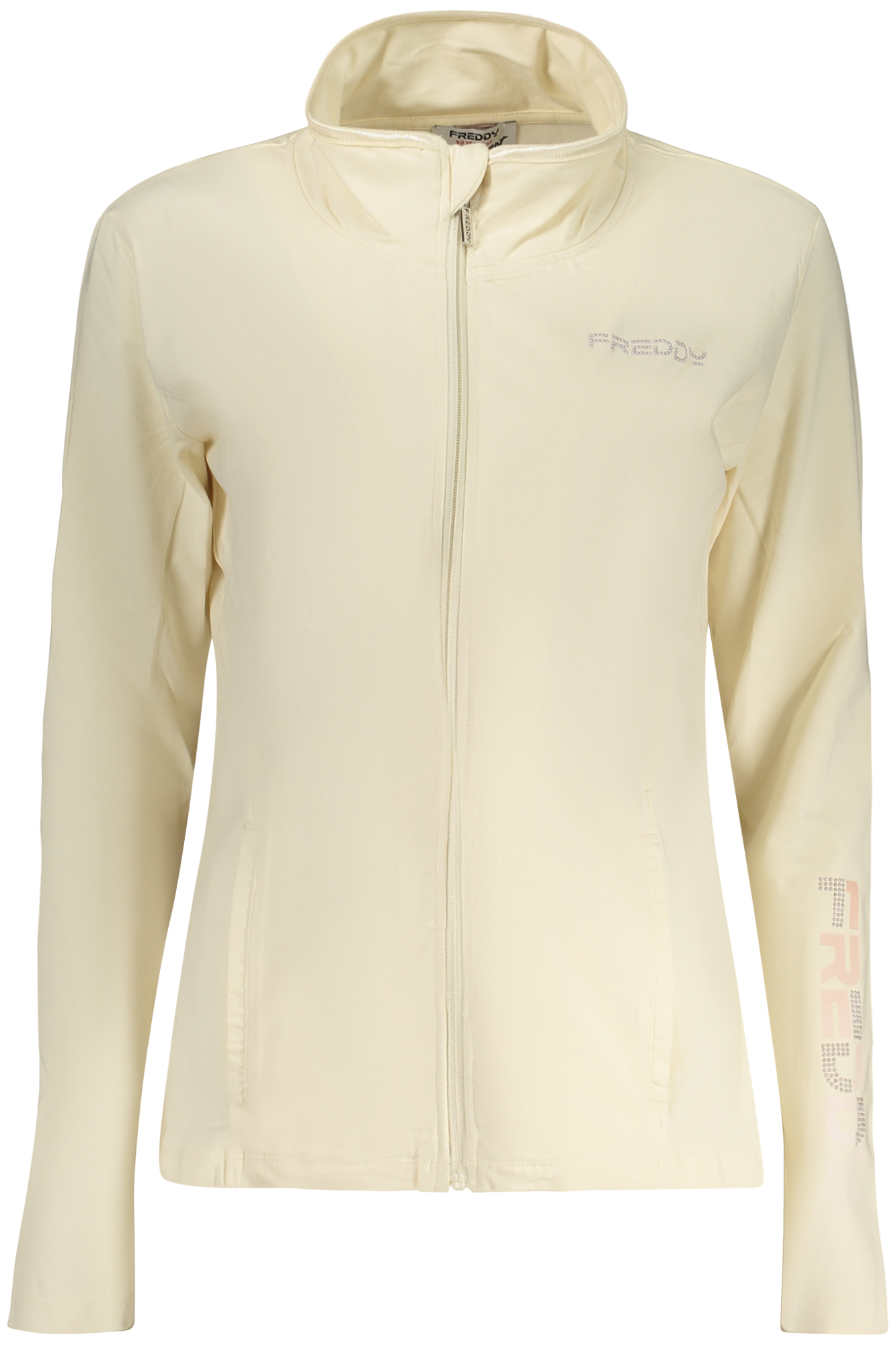 FREDDY FELPA CON ZIP DONNA - Beige