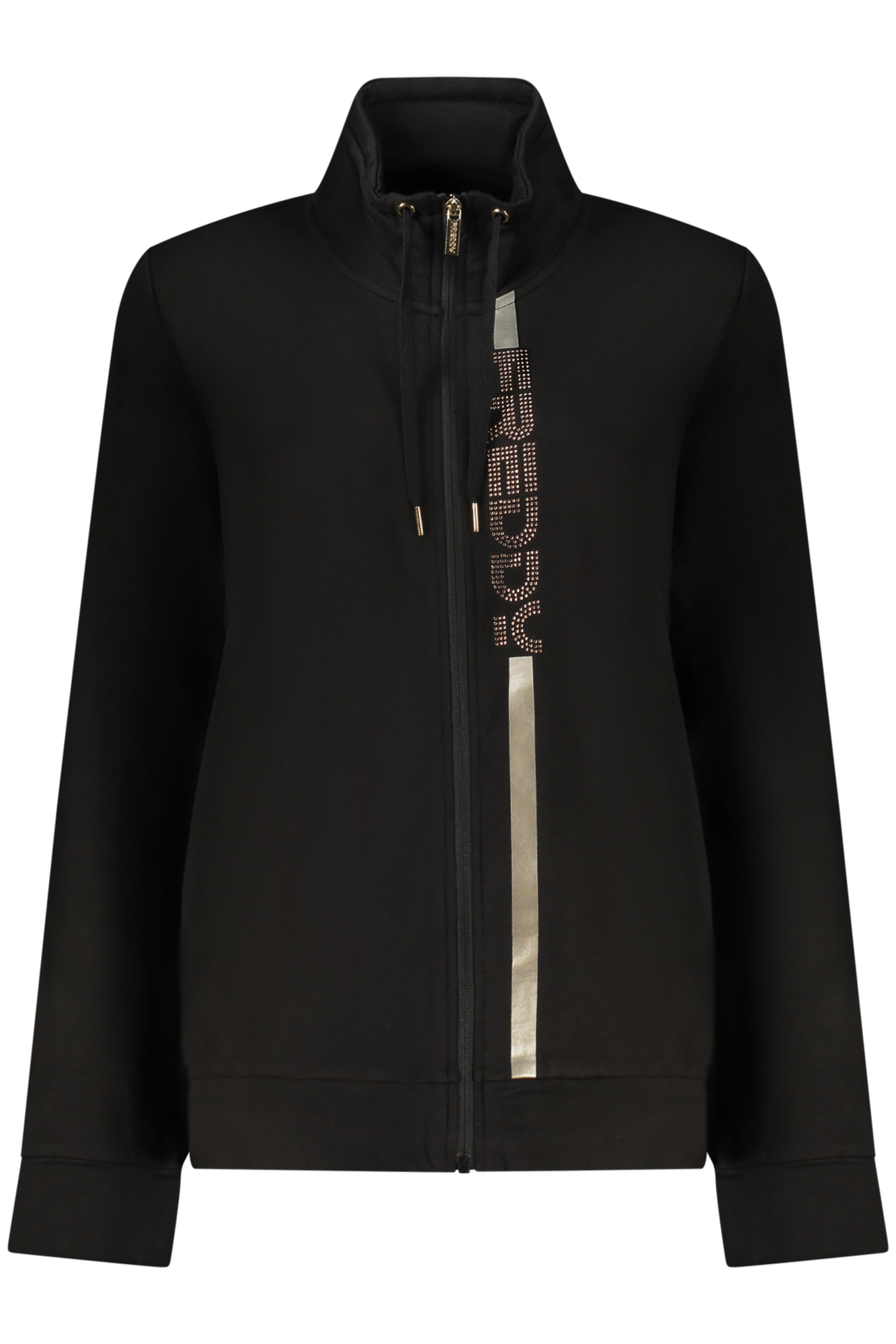 FREDDY FELPA CON ZIP DONNA - Nero
