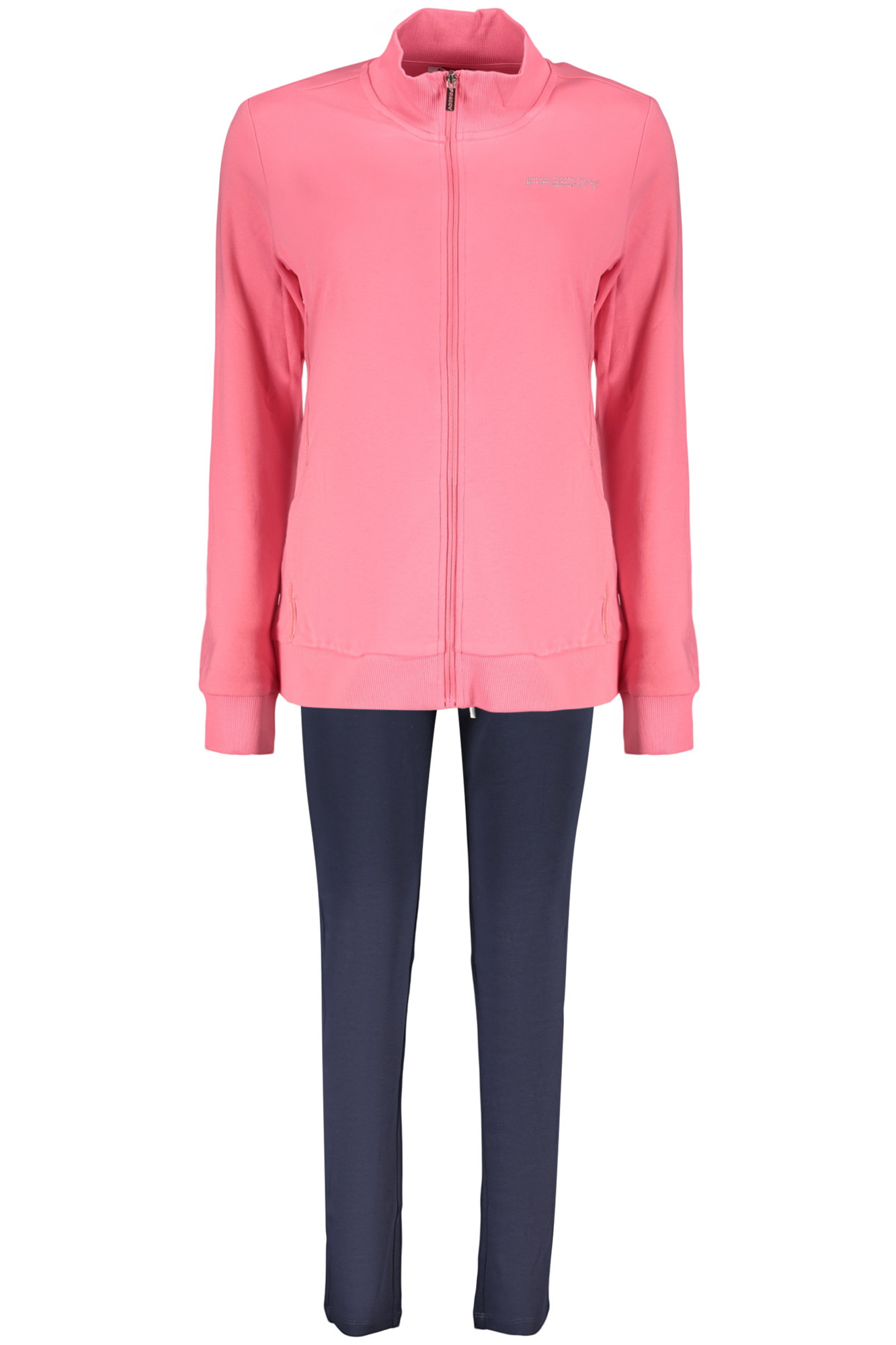 FREDDY FELPA CON ZIP DONNA - Rosa