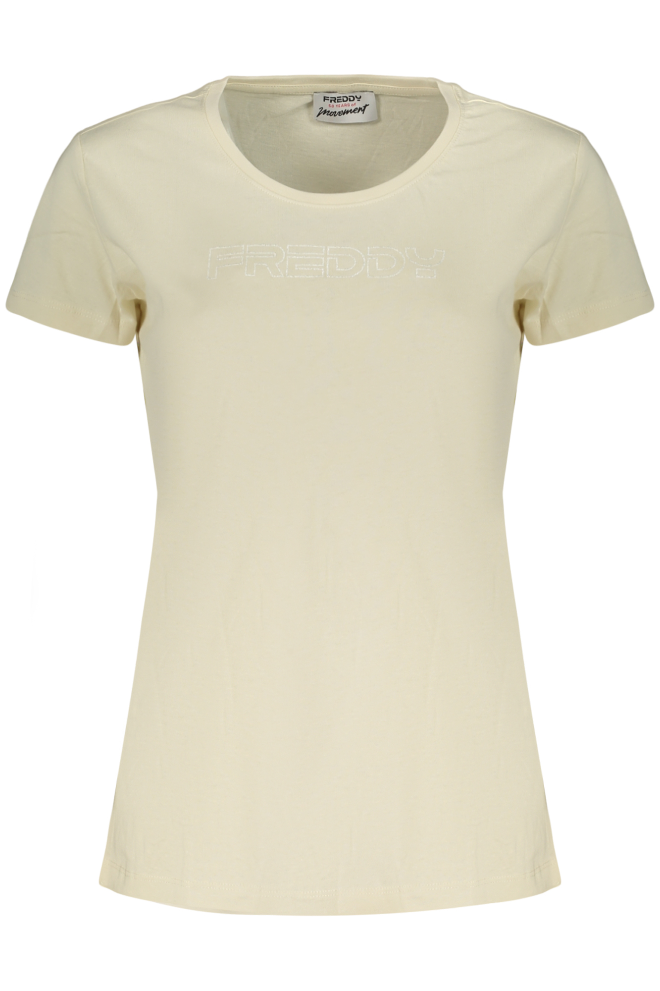 FREDDY T-SHIRT MANICHE CORTE DONNA - Beige
