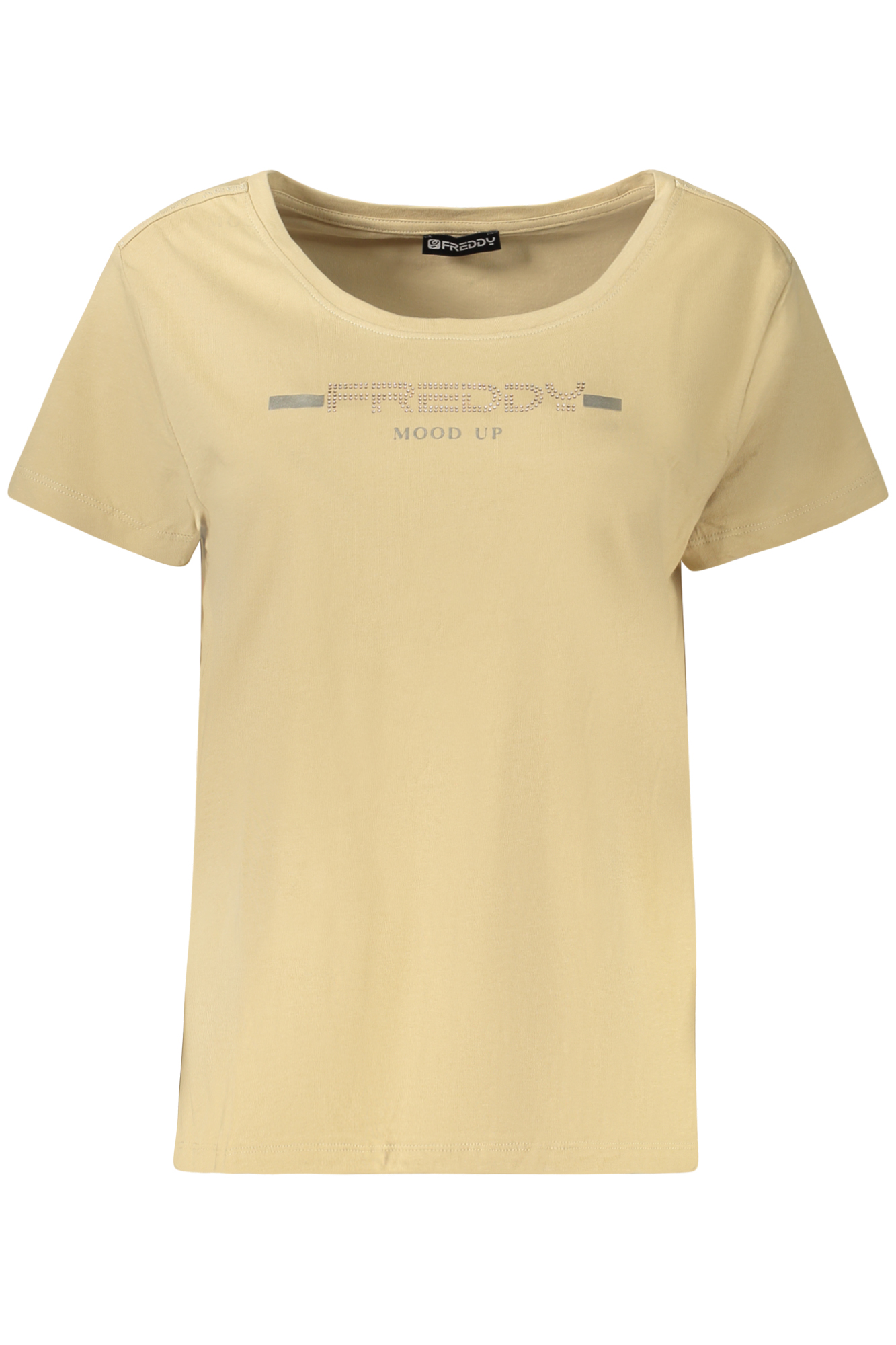 FREDDY T-SHIRT MANICHE CORTE DONNA - Beige