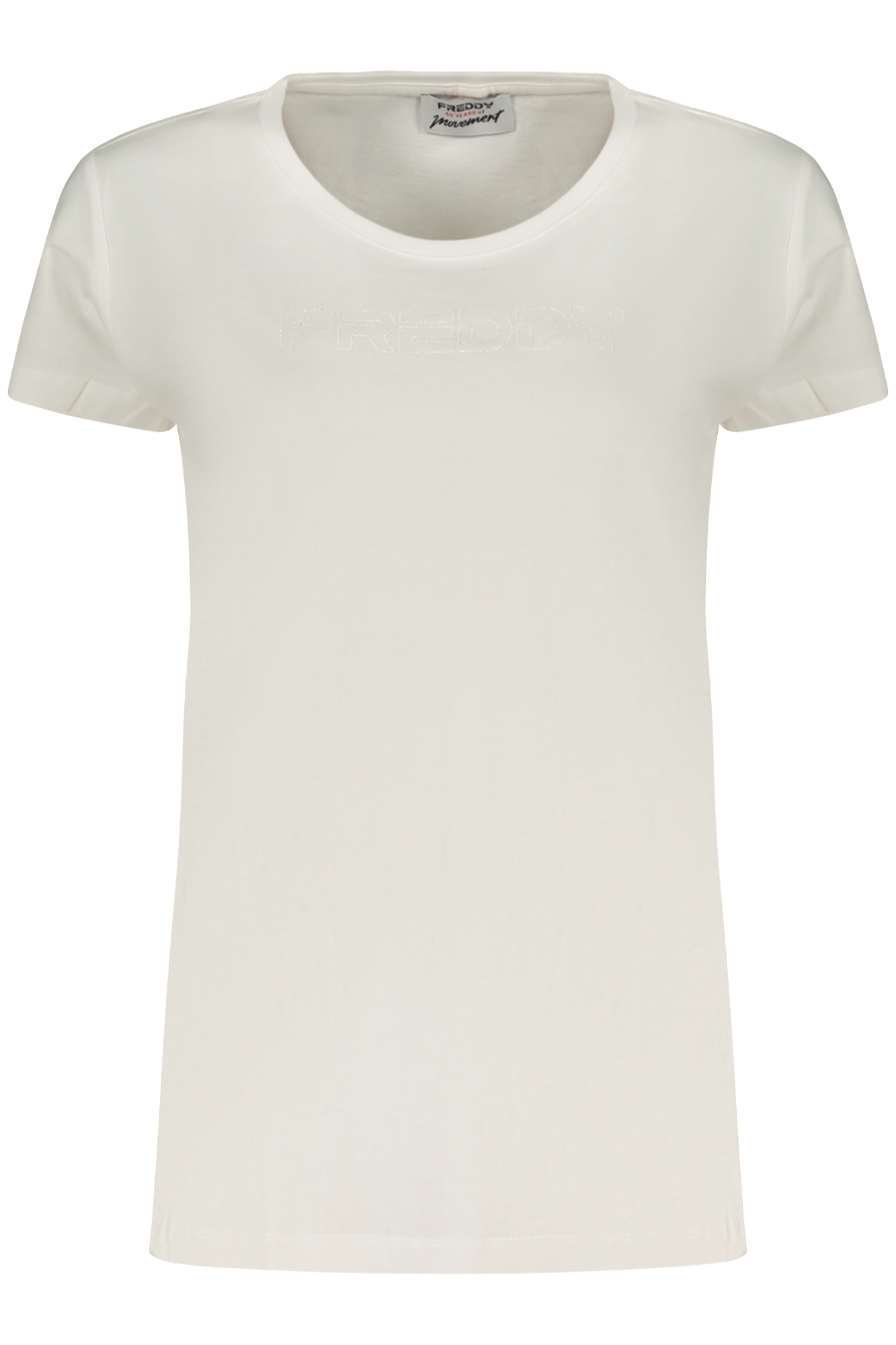 FREDDY T-SHIRT MANICHE CORTE DONNA - Bianco