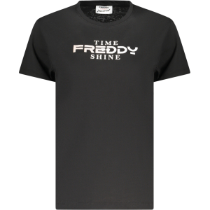 FREDDY T-SHIRT MANICHE CORTE DONNA - Nero