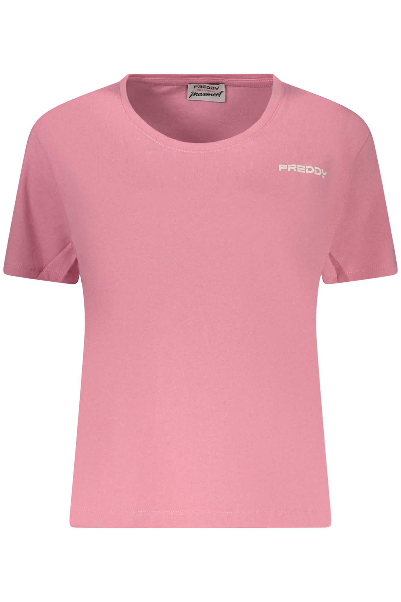 FREDDY T-SHIRT MANICHE CORTE DONNA - Rosa