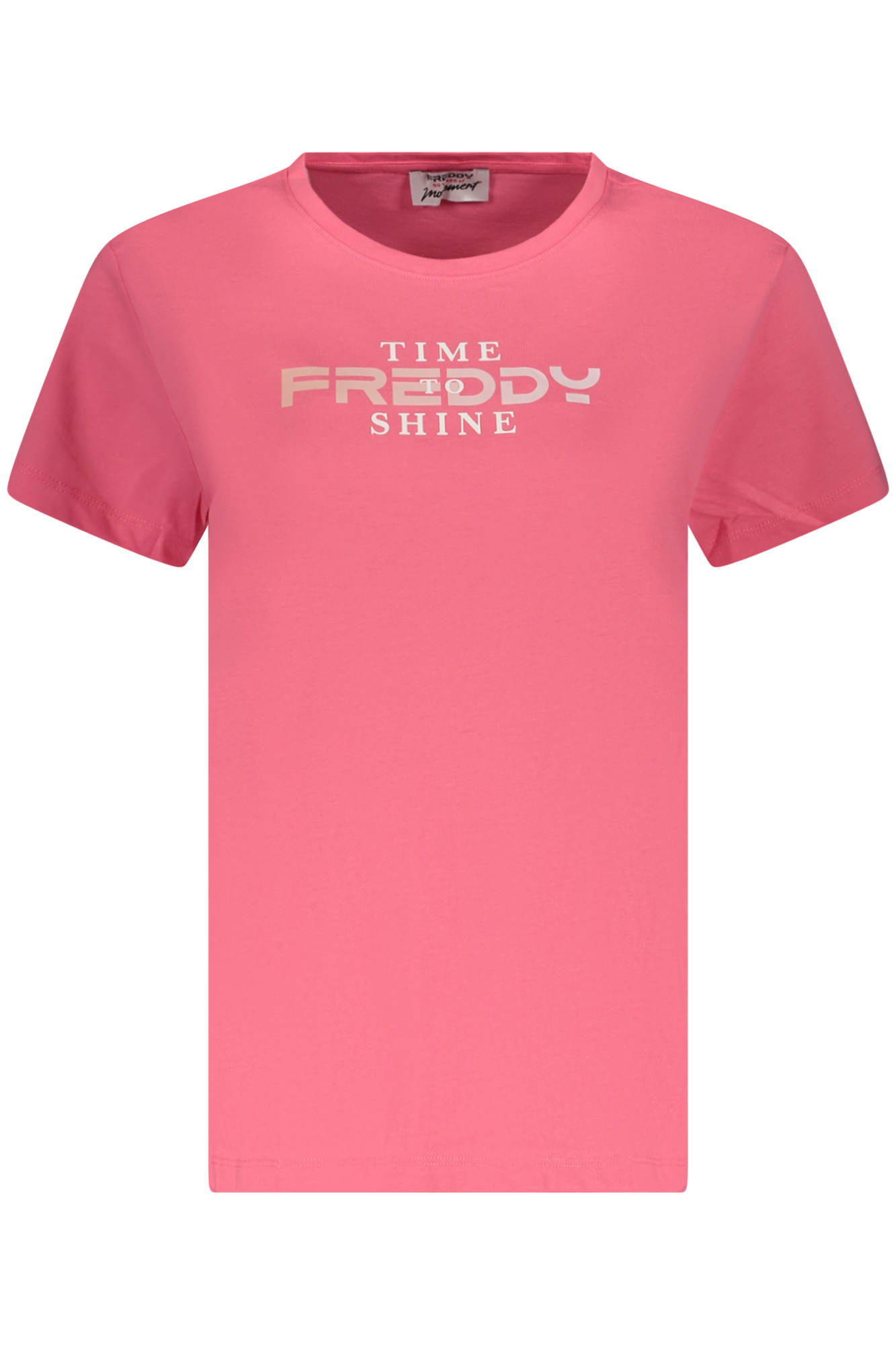 FREDDY T-SHIRT MANICHE CORTE DONNA - Rosa