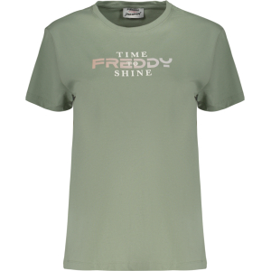 FREDDY T-SHIRT MANICHE CORTE DONNA - Verde