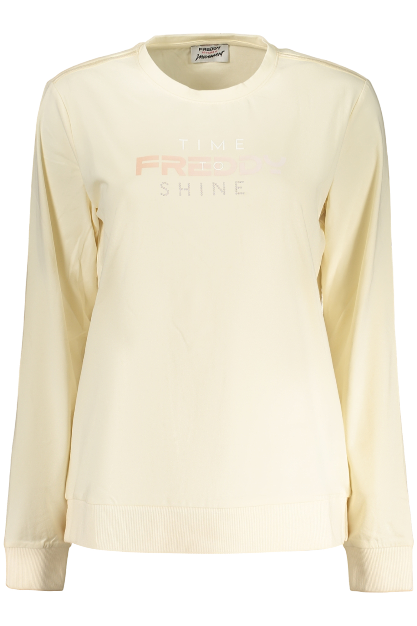 FREDDY T-SHIRT MANICHE LUNGHE DONNA - Beige