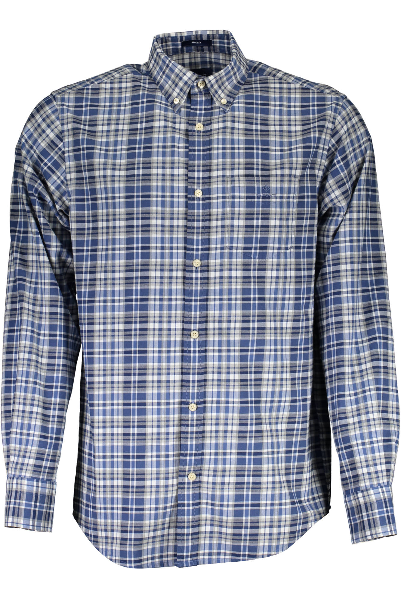 GANT CAMICIA MANICHE LUNGHE UOMO - Blu