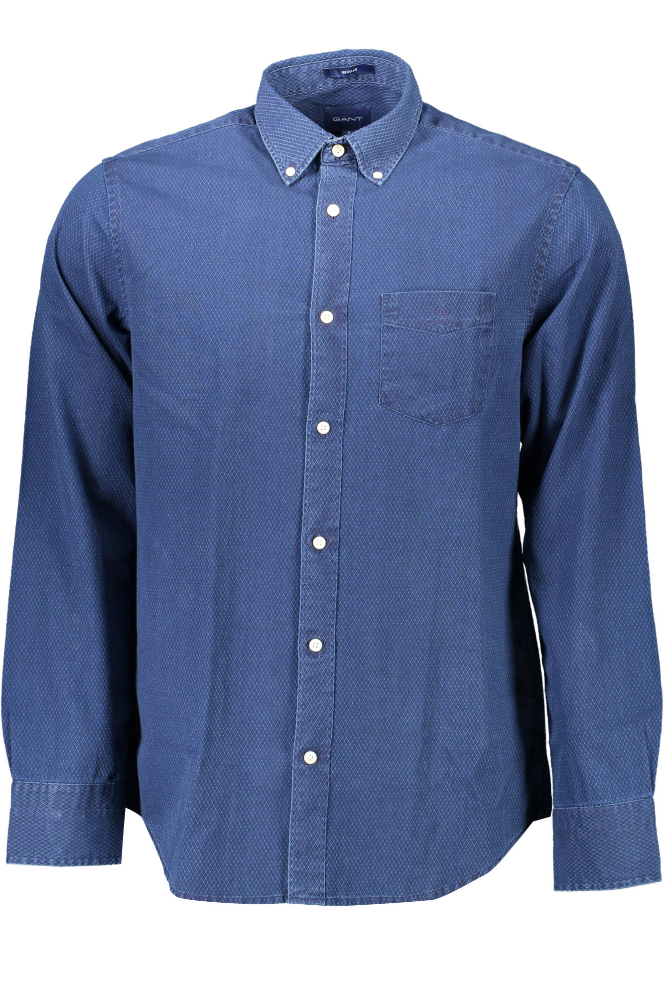 GANT CAMICIA MANICHE LUNGHE UOMO - Blu