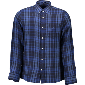 GANT CAMICIA MANICHE LUNGHE UOMO - Blu