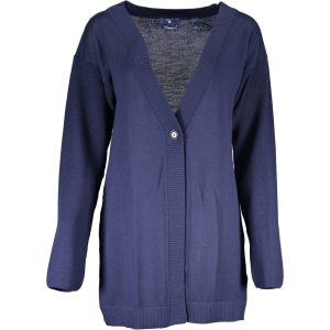 GANT CARDIGAN DONNA - Blu