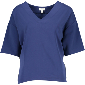 GANT T-SHIRT MANICHE CORTE DONNA - Blu