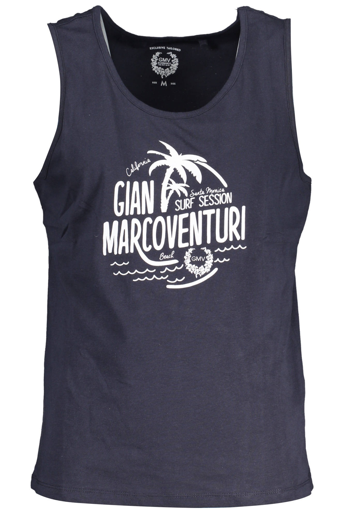 GIAN MARCO VENTURI CANOTTA UOMO - Blu