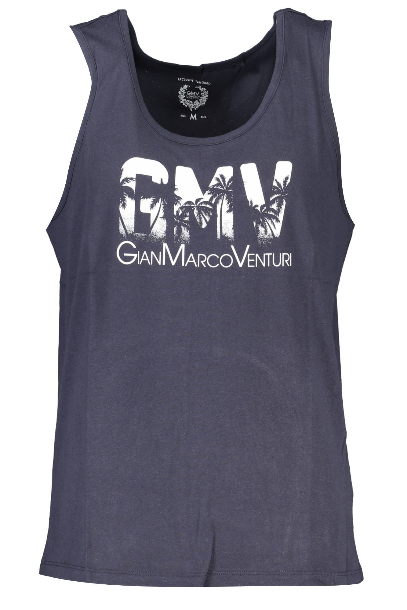 GIAN MARCO VENTURI CANOTTA UOMO - Blu