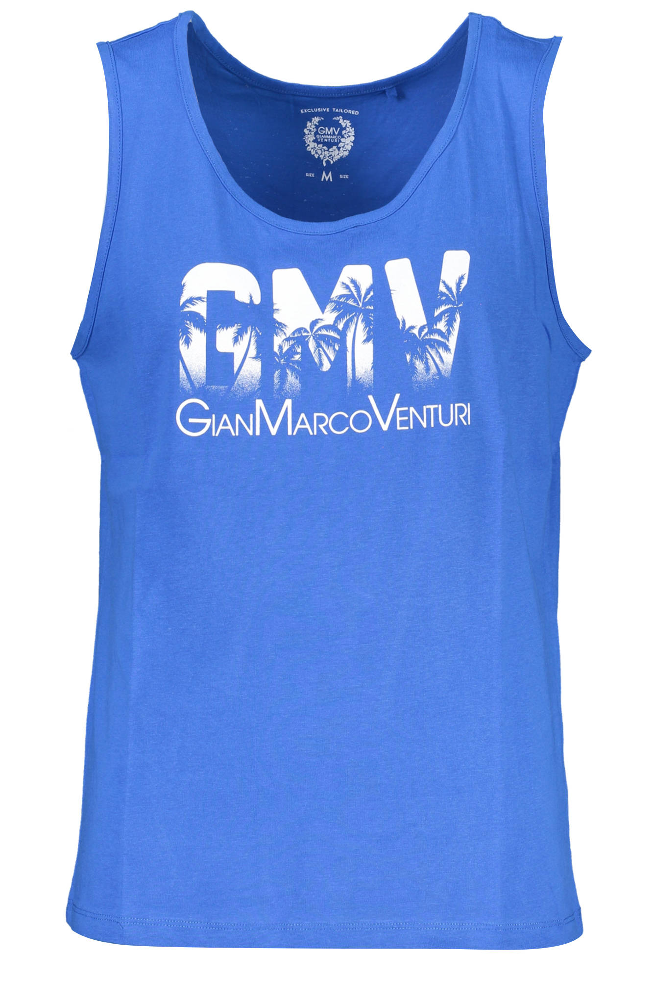 GIAN MARCO VENTURI CANOTTA UOMO - Blu