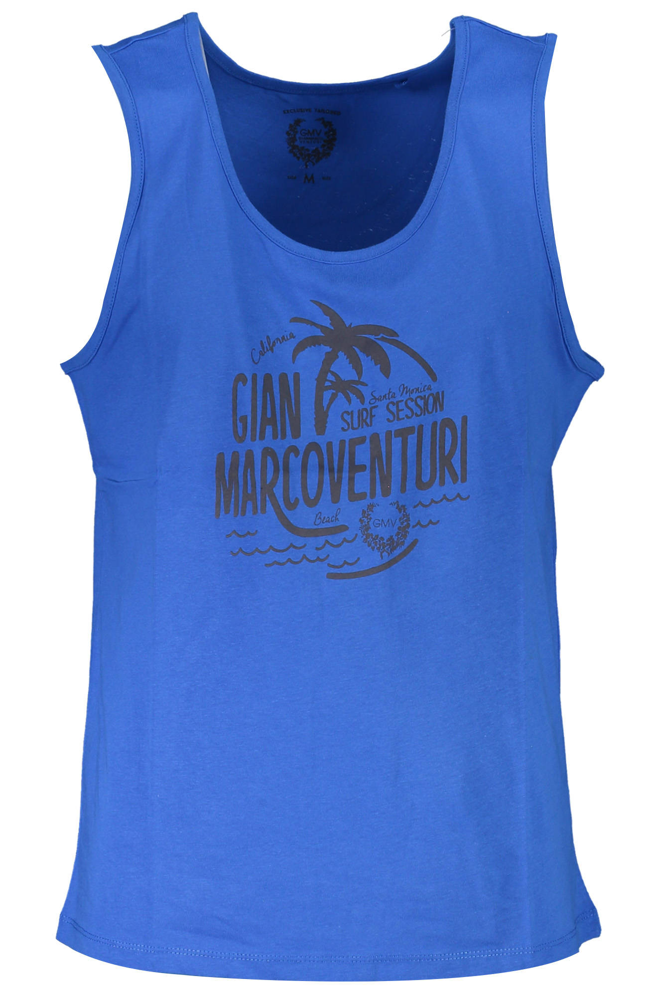 GIAN MARCO VENTURI CANOTTA UOMO - Blu