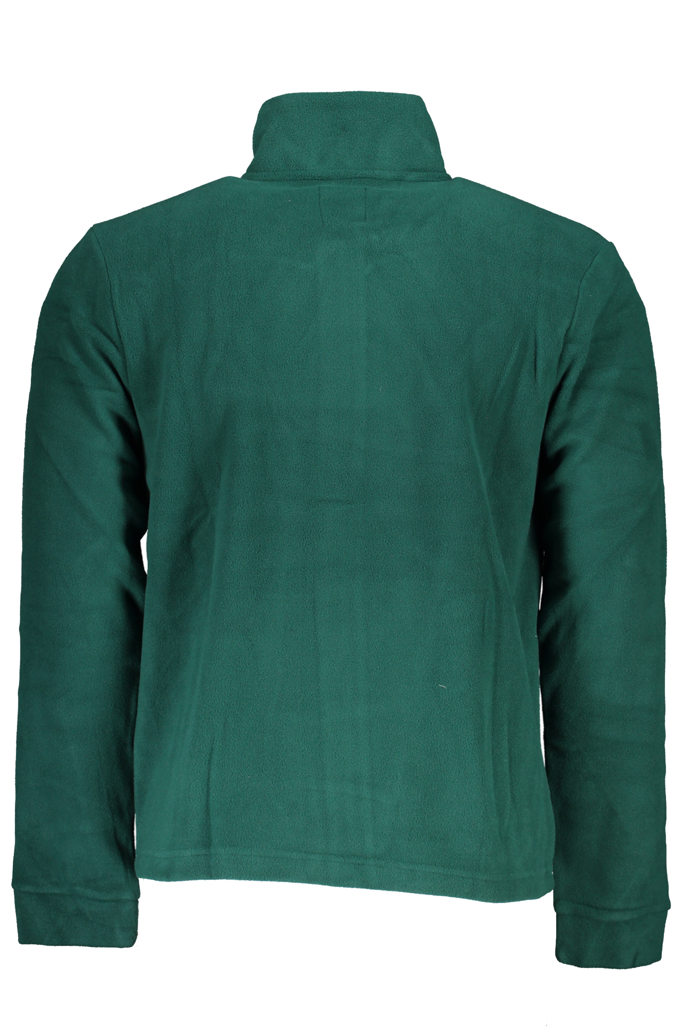 GIAN MARCO VENTURI FELPA CON ZIP UOMO - Verde - immagine 2