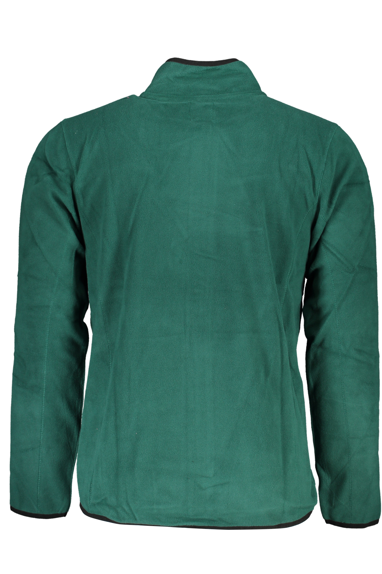 GIAN MARCO VENTURI FELPA CON ZIP UOMO - Verde - immagine 2